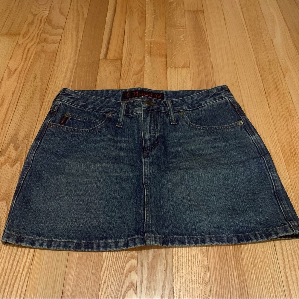 Mudd Jean Skirt Size 9